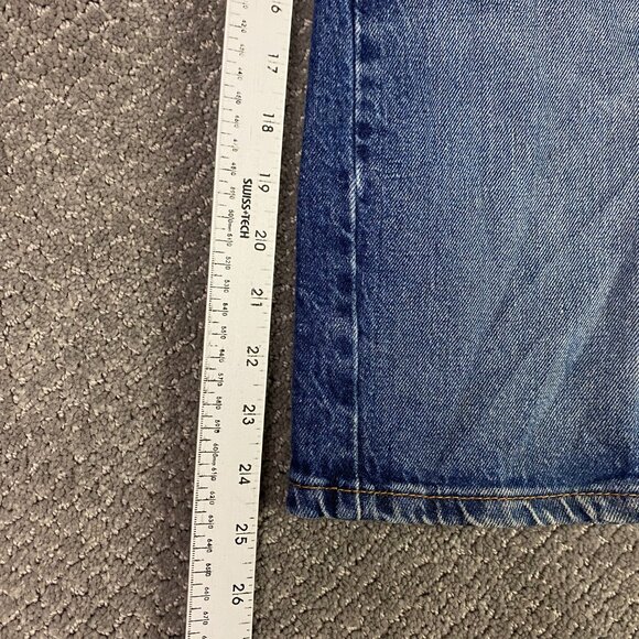 Levi's 569 Denim Jean Shorts Men's 36 Blue Cotton 35569-0302 - Picture 12 of 13